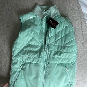 Ralph’s Lauren RLX golf womens green vest